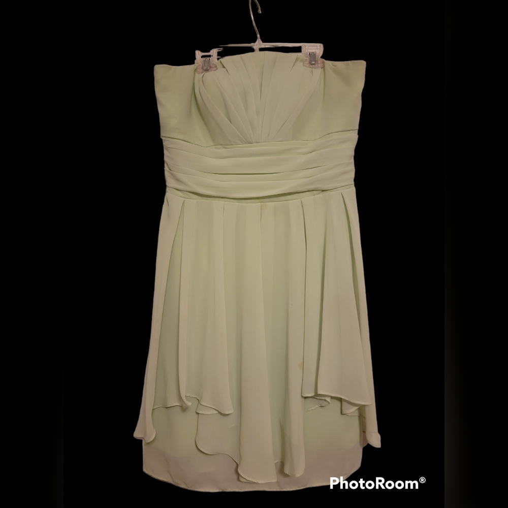 Light Green Chiffon Dress
